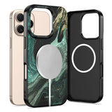 iPhone 16 Pro Max Tech-Protect Lamano Deksel - MagSafe Kompatibel - Verde Aura