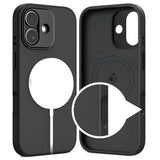 iPhone 17 Tech-Protect Uniq Hybrid Deksel - MagSafe Kompatibel - Svart