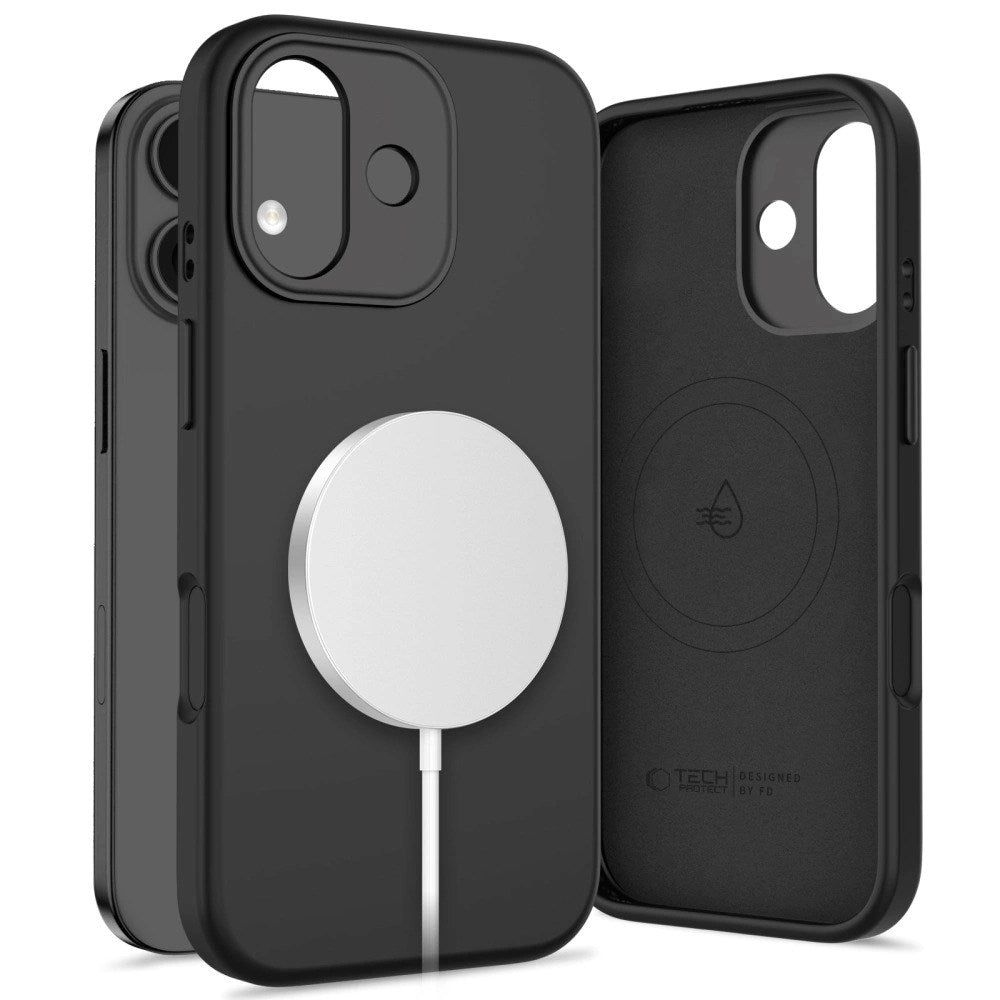 iPhone 17 Tech-Protect Uniq Hybrid Deksel - MagSafe Kompatibel - Svart