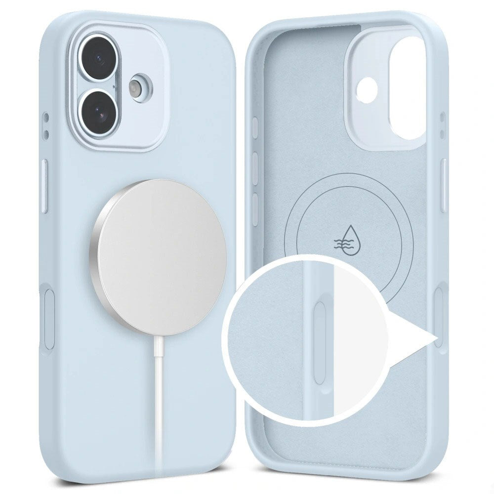 iPhone 17 Tech-Protect Uniq Hybrid Deksel - MagSafe Kompatibel - Blå