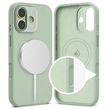 iPhone 17 Tech-Protect Uniq Hybrid Deksel - MagSafe Kompatibel - Grønn
