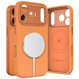 iPhone 17 Pro Tech-Protect Uniq Hybrid Deksel - MagSafe Kompatibel - Oransje