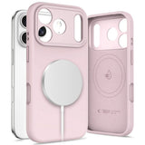 iPhone 17 Pro Tech-Protect Uniq Hybrid Deksel - MagSafe Kompatibel - Rosa