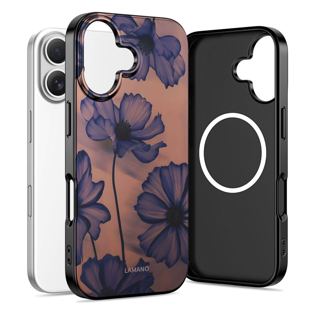 iPhone 17 Tech-Protect Lamano Deksel - MagSafe Kompatibel - Velvet Night