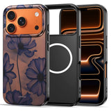 iPhone 17 Pro Tech-Protect Lamano Deksel - MagSafe Kompatibel - Velvet Night