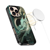 iPhone 16 Pro Tech-Protect Lamano Deksel - MagSafe Kompatibel - Verde Aura