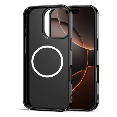 iPhone 16 Pro Max Tech-Protect Lamano Deksel - MagSafe Kompatibel - Panther