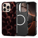 iPhone 16 Pro Max Tech-Protect Lamano Deksel - MagSafe Kompatibel - Panther