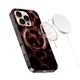 iPhone 16 Pro Max Tech-Protect Lamano Deksel - MagSafe Kompatibel - Panther