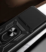 Xiaomi 15T Tech-Protect Camshield Deksel m. Magnetisk Ring & Stativfunksjon - Svart