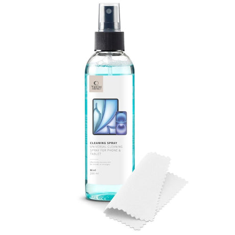 Tech-Protect Rengjøringssett m. Rengjøringsspray & Klut – Mint