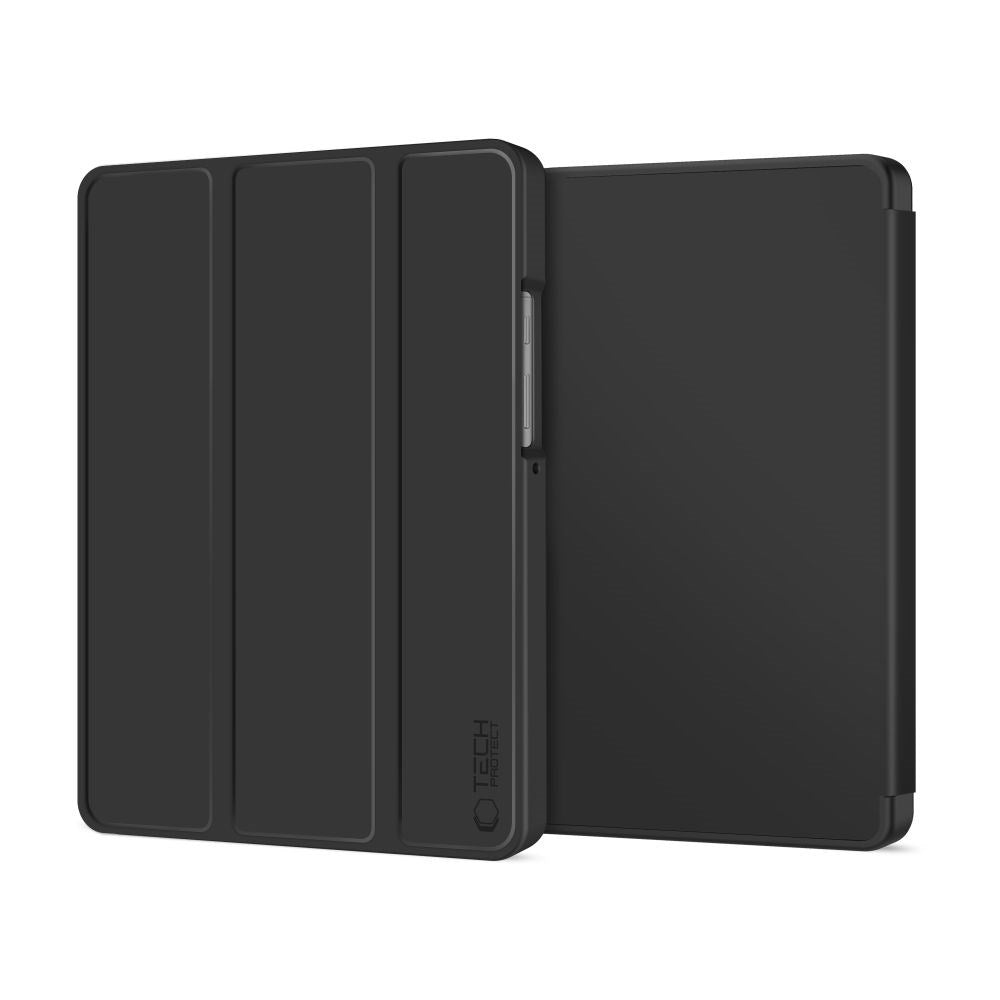 Samsung Galaxy Tab A11 / A9 Tech-Protect Smartcase Flip Deksel - Svart