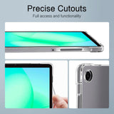 Samsung Galaxy Tab A11 / A9 Tech-Protect FlexAir Plast Deksel – Gjennomsiktig