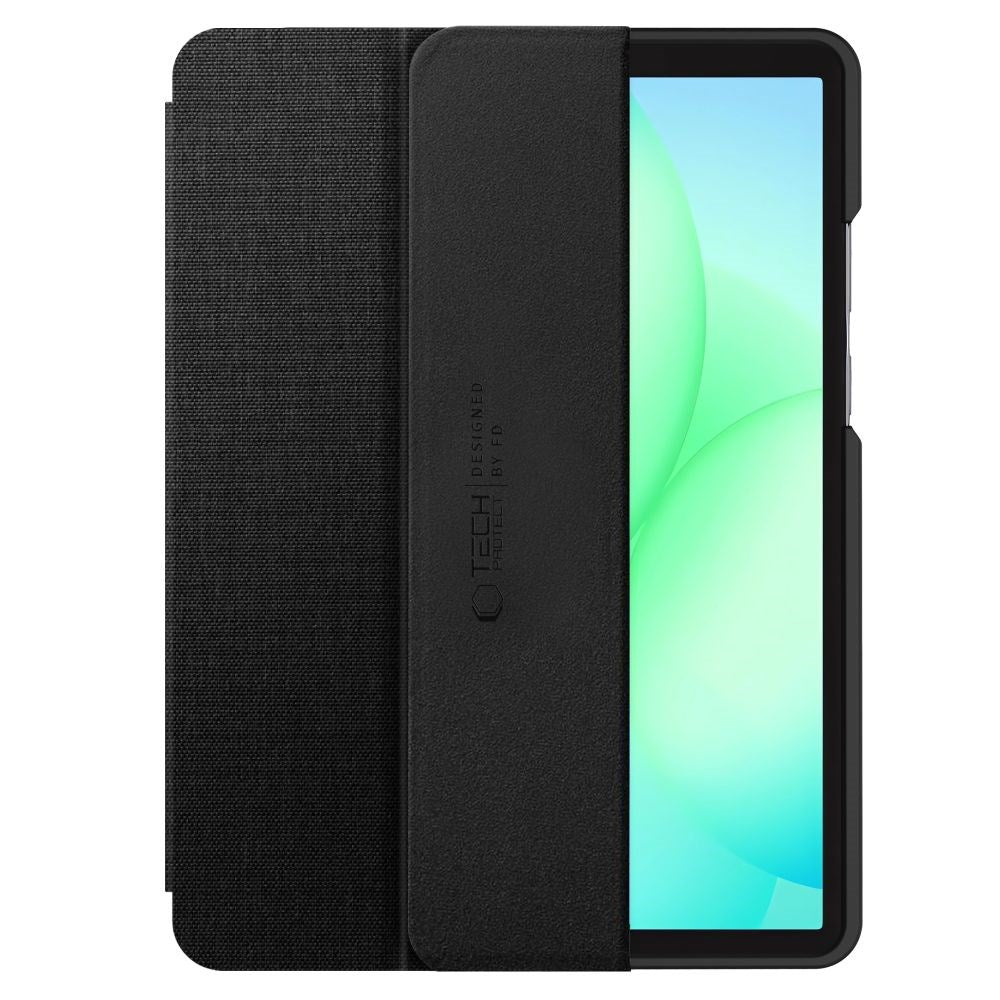 Samsung Galaxy Tab A11 / A9 Tech-Protect SC Pen Canvas Flip Deksel m. Stylus Holder - Svart