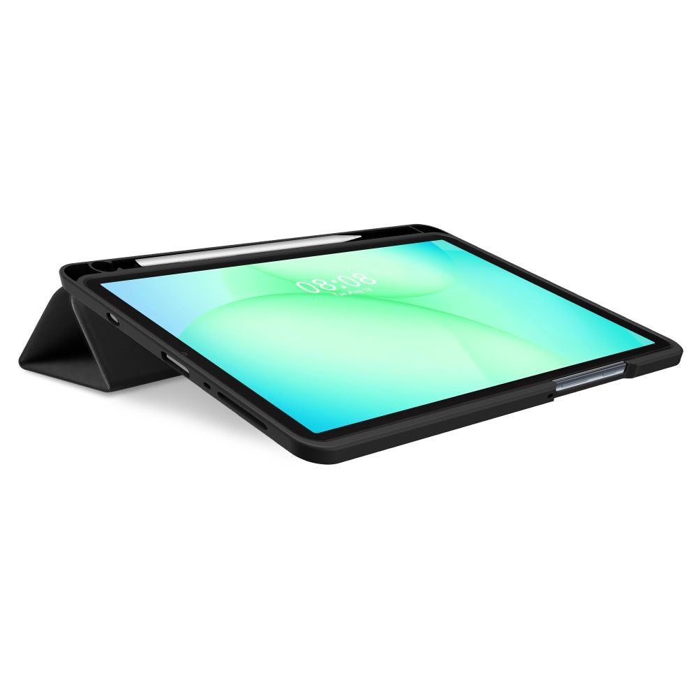 Samsung Galaxy Tab A11 / A9 Tech-Protect SC Pen Canvas Flip Deksel m. Stylus Holder - Svart