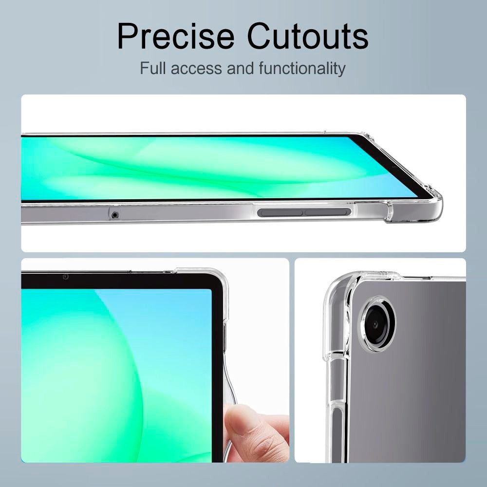 Samsung Galaxy Tab A11+ (Plus) / A9+ (Plus) Tech-Protect FlexAir Plast Deksel – Gjennomsiktig