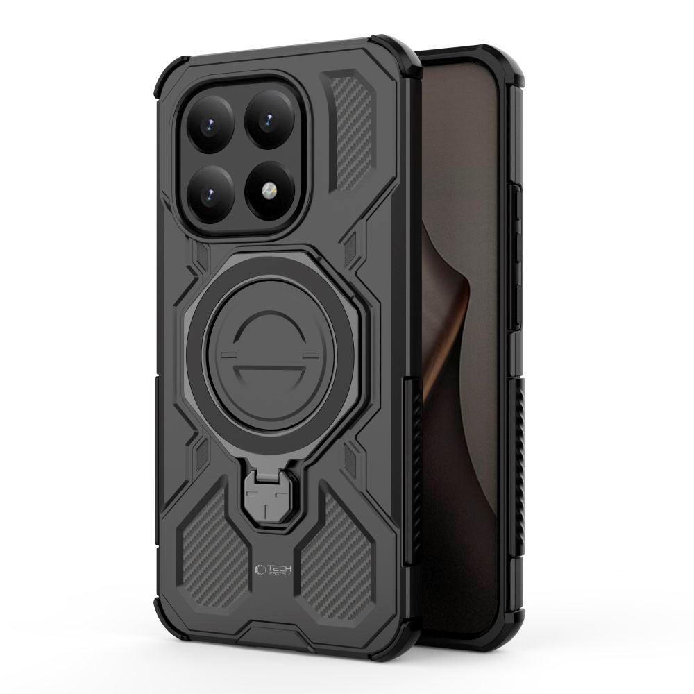 Xiaomi 15T Tech-Protect TacticStand Håndverker Deksel - MagSafe Kompatibel - Svart