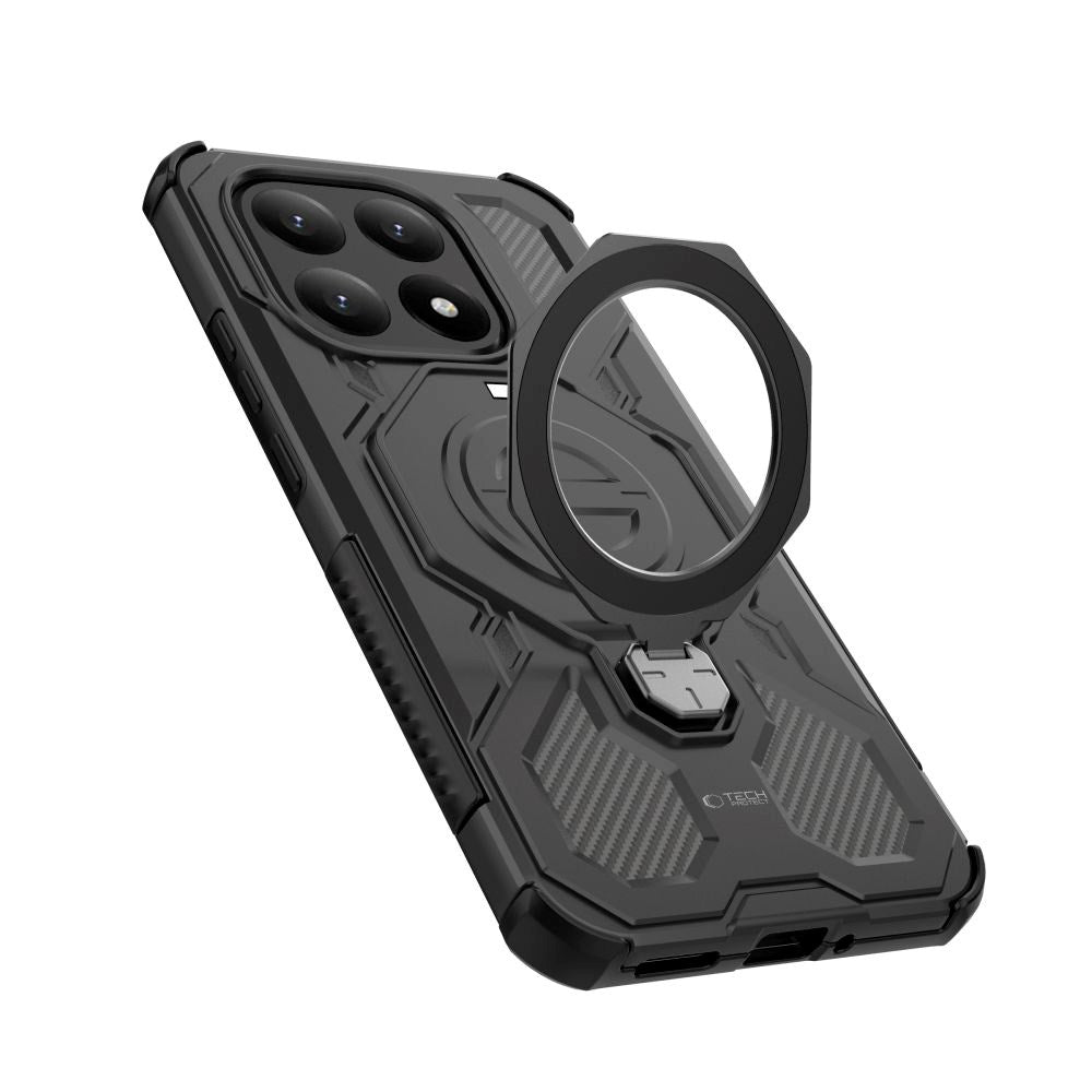 Xiaomi 15T Tech-Protect TacticStand Håndverker Deksel - MagSafe Kompatibel - Svart