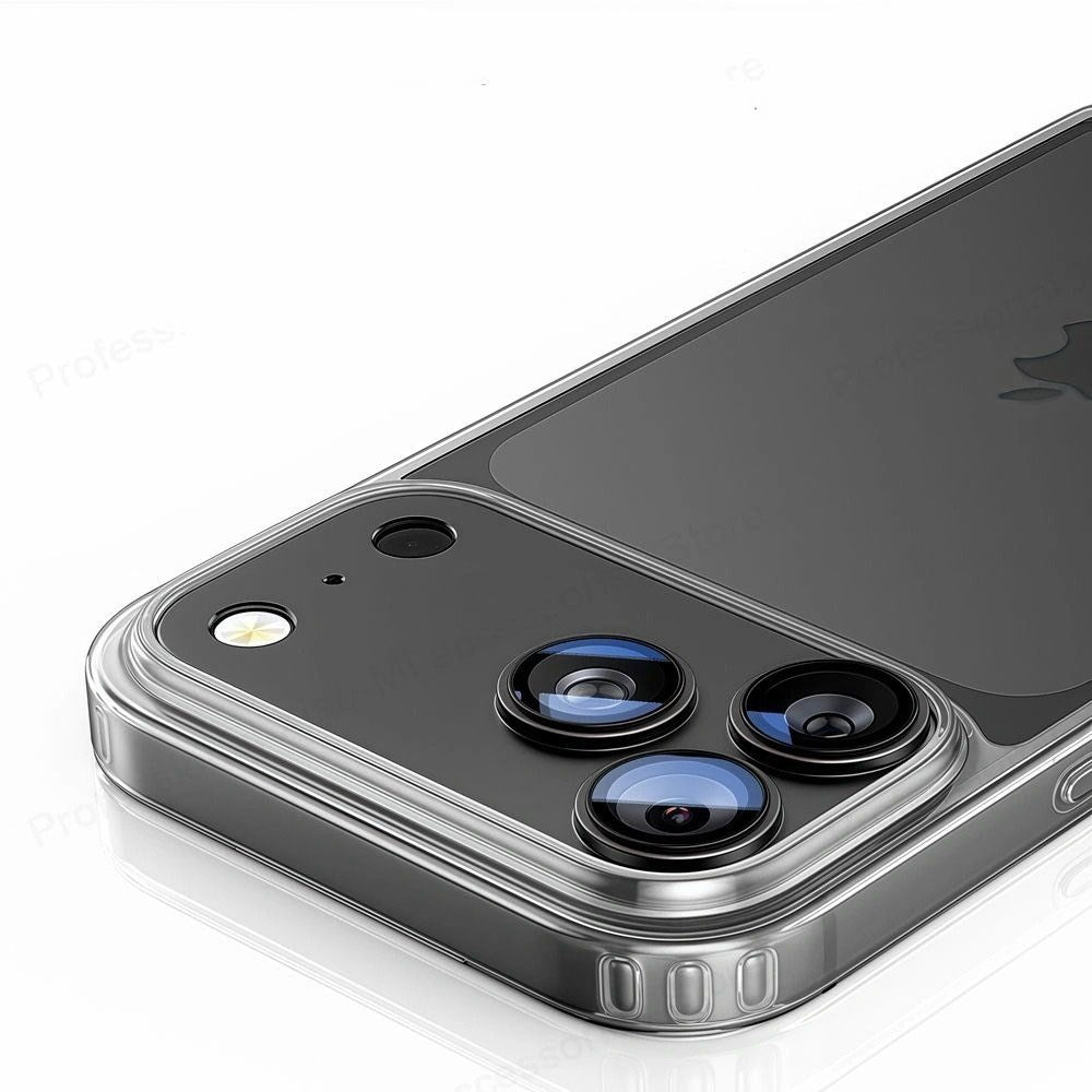 iPhone 17 Pro Max Tech-Protect Cam Fit+ Kameralinsebeskyttelsesglass - Oransje