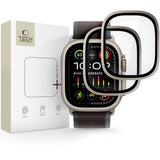 Apple Watch Ultra 3 / 2 / 1 (49 mm) Tech-Protect Beskyttelsesglass – 2 stk. - Titangrå