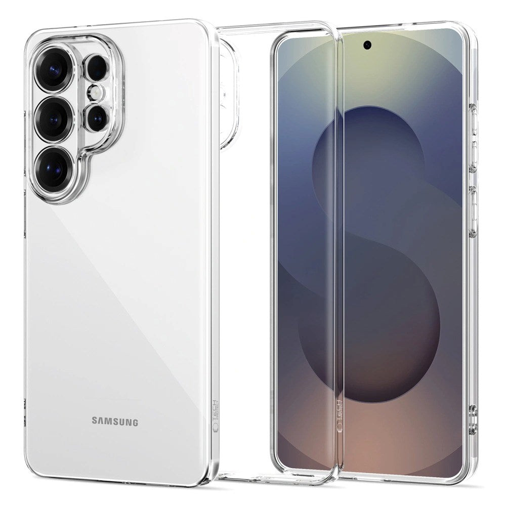 Samsung Galaxy S26 Ultra Tech-Protect Flexair Hybrid Deksel - Gjennomsiktig