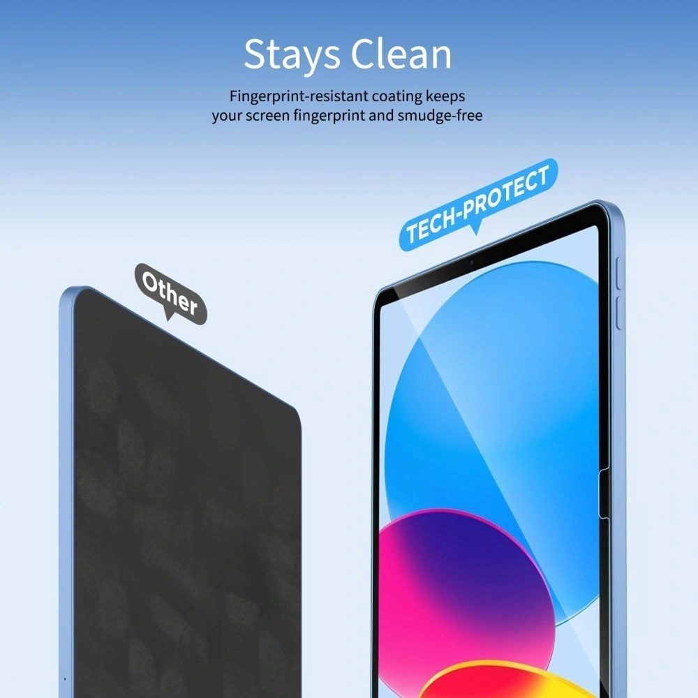 iPad Pro 13" (2025-2024) / Air 13" (2026-2024) Tech-Protect Herdet Skjermbeskyttelsesglass - 2 stk - Gjennomsiktig