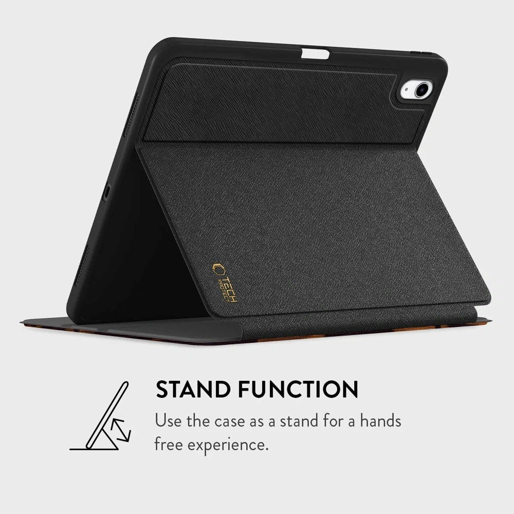 iPad 10.9" (2024 / 2022) / 11" (2025) Tech-Protect Lamano Flip Deksel - Panther