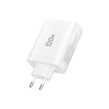 Tech-Protect 120W GaN Vegglader m. 1 x USB-A & 3 x USB-C – Hvit