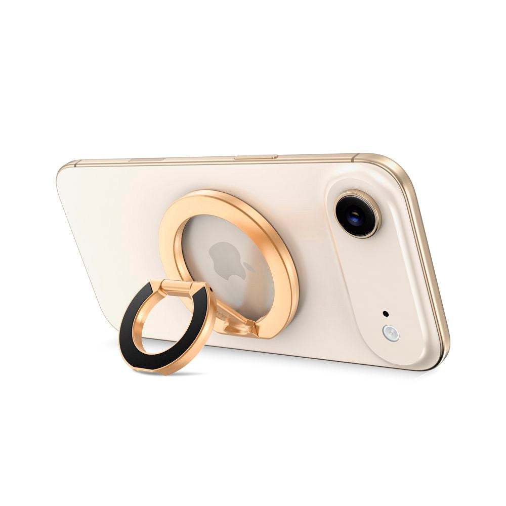 Tech-Protect Lamano Magnetisk Ringholder til Mobil – MagSafe Kompatibel – Gull