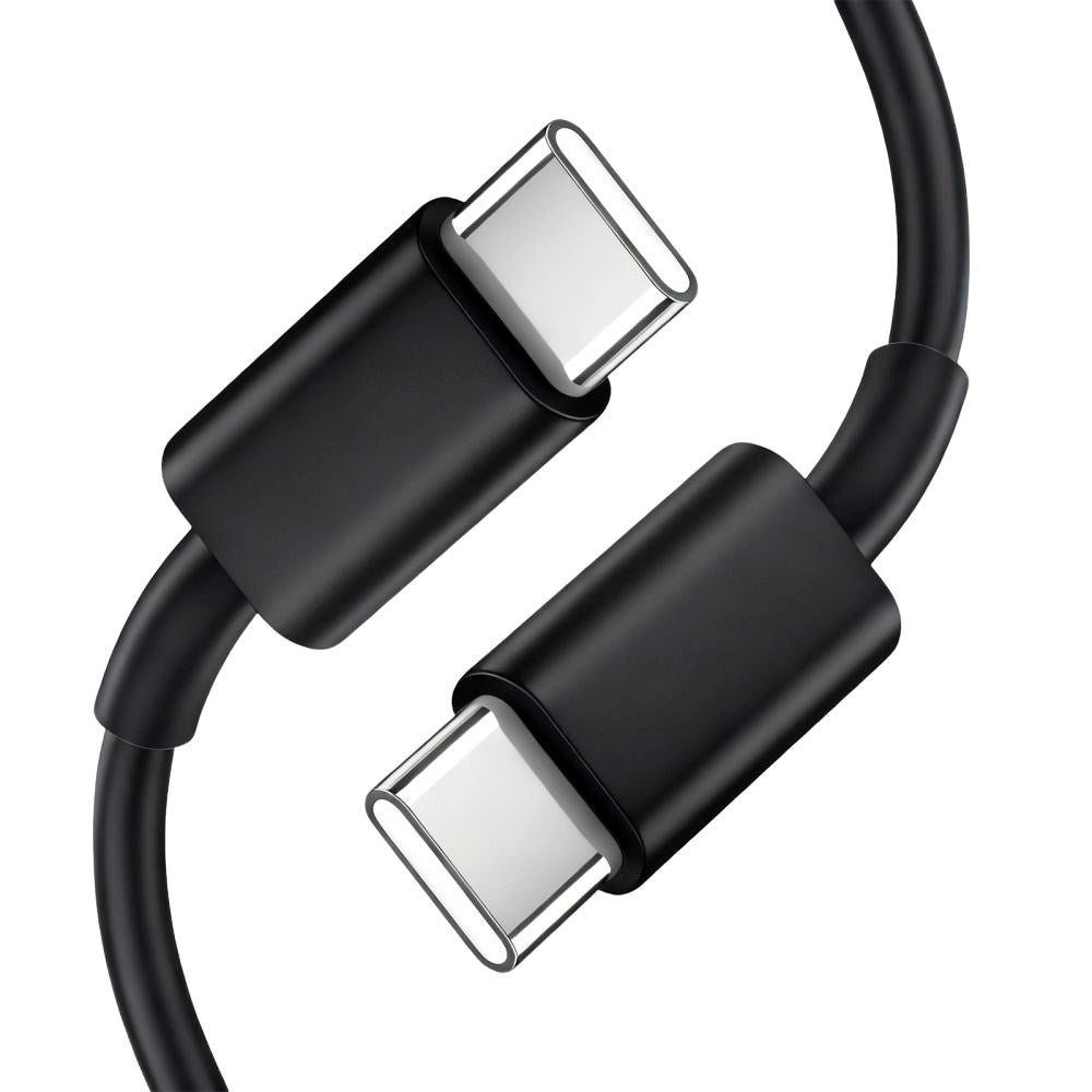 Tech-Protect 45W GaN Vegglader m. 1 x USB-A / 1 x USB-C / 1 x USB-C til USB-C Kabel – Svart