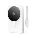 Tech-Protect PB40 LifeMag 25W PowerBank 10.000mAh - MagSafe / Qi2 Kompatibel - Hvit