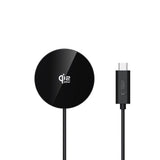 Tech-Protect 25W Qi2 Magnetisk Trådløs Lader - MagSafe Kompatibel - Svart
