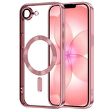 iPhone 17e / 16e Tech-Protect MagFlex Deksel - MagSafe Kompatibel - Gjennomsiktig / Rose Gold