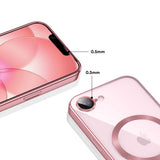 iPhone 17e / 16e Tech-Protect MagFlex Deksel - MagSafe Kompatibel - Gjennomsiktig / Rose Gold