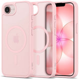 iPhone 17e / 16e Tech-Protect BasicMag Hybrid Deksel - MagSafe Kompatibel - Matt Rosa