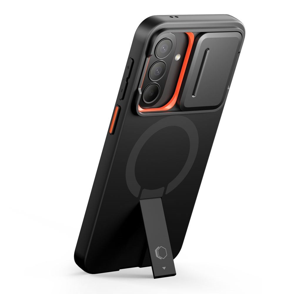 Samsung Galaxy A57 Tech-Protect Kevlar Aura Hybrid Deksel - MagSafe Kompatibel - Svart