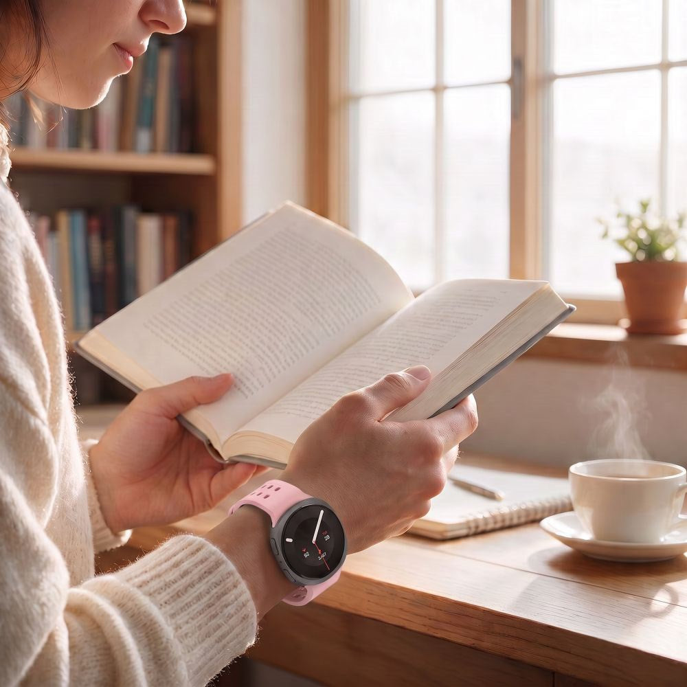Samsung Galaxy Watch 8 / 9 / Classic (40 / 44 / 46mm) Tech-Protect Silicone Air Klokkereim - Rosa