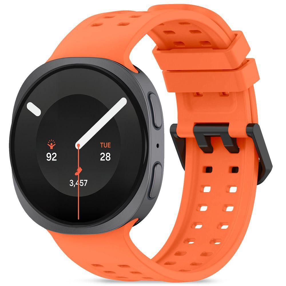 Samsung Galaxy Watch 8 / 9 / Classic (40 / 44 / 46mm) Tech-Protect Silicone Air Klokkereim - Oransje