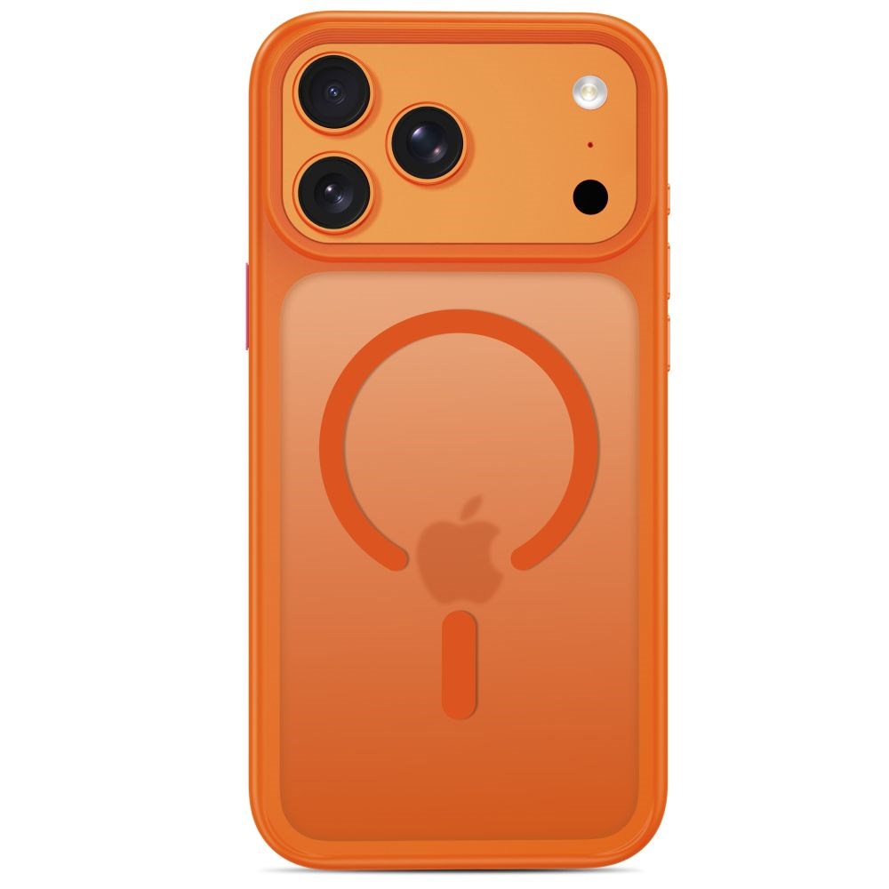 iPhone 18 Pro / 17 Pro Tech-Protect MagMat Deksel - MagSafe Kompatibel - Matt Oransje