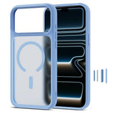 iPhone 18 Pro / 17 Pro Tech-Protect MagMat Deksel - MagSafe Kompatibel - Matt Lyseblå