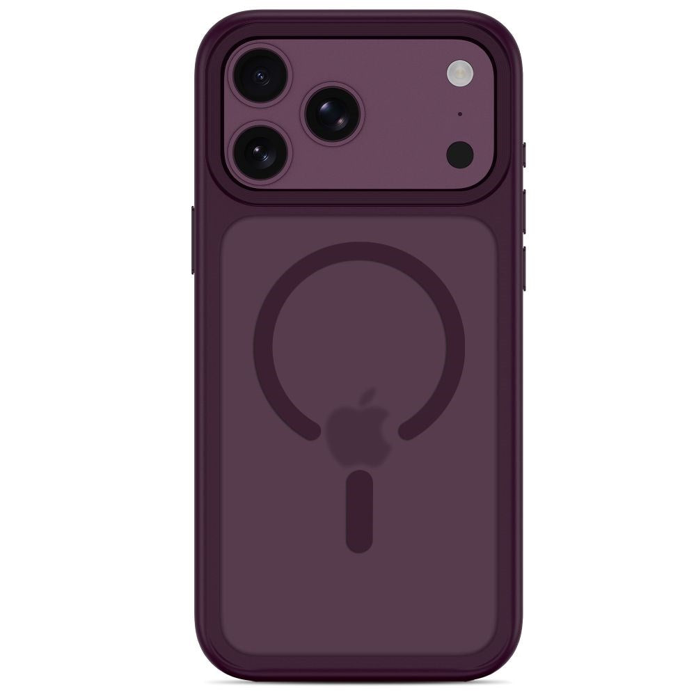 iPhone 18 Pro / 17 Pro Tech-Protect MagMat Deksel - MagSafe Kompatibel - Matt Rød