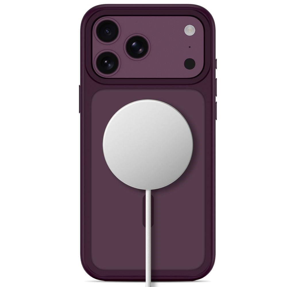 iPhone 18 Pro / 17 Pro Tech-Protect MagMat Deksel - MagSafe Kompatibel - Matt Rød