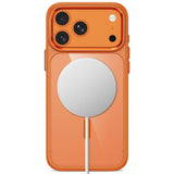 iPhone 18 Pro Max / 17 Pro Max Tech-Protect MagMat Deksel - MagSafe Kompatibel - Gjennomsiktig / Oransje