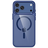 iPhone 18 Pro / 17 Pro Tech-Protect MagMat Deksel - MagSafe Kompatibel - Gjennomsiktig / Blå