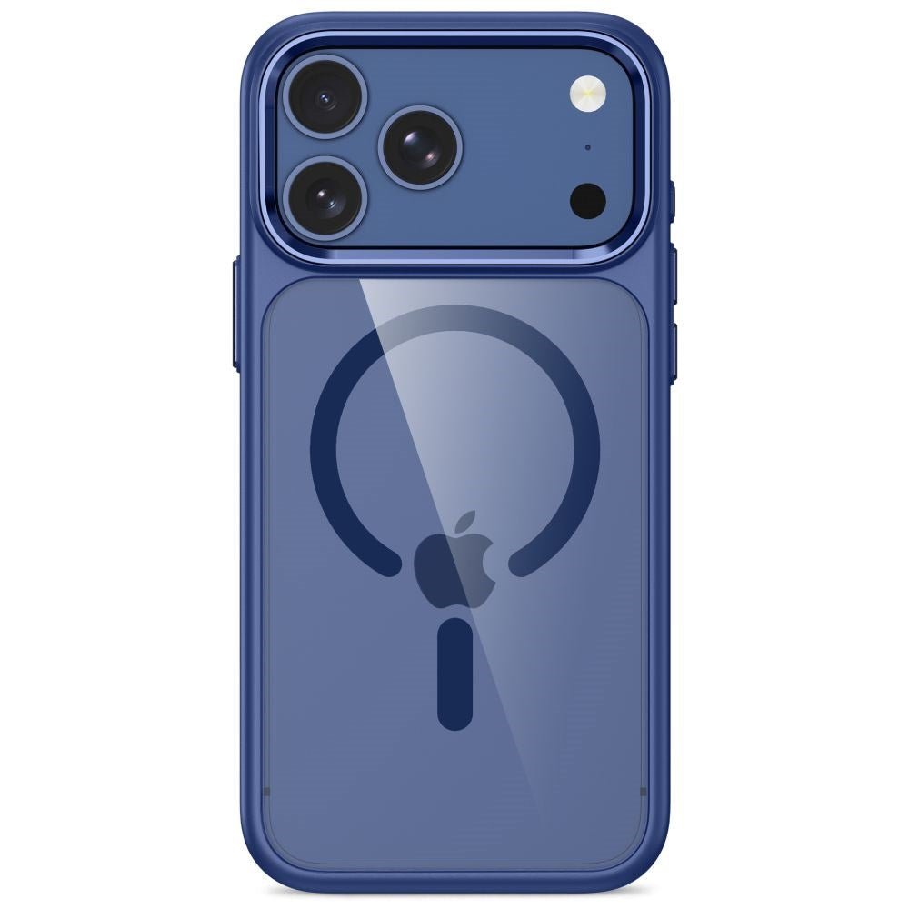 iPhone 18 Pro Max / 17 Pro Max Tech-Protect MagMat Deksel - MagSafe Kompatibel - Gjennomsiktig / Blå