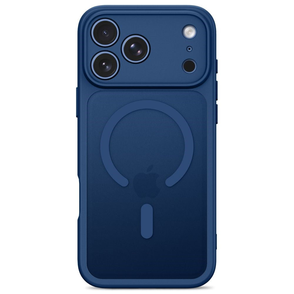 iPhone 17 Pro / 18 Pro Tech-Protect BasicMag Hybrid Deksel - MagSafe Kompatibel - Matt Mørkeblå