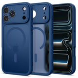 iPhone 17 Pro Max / 18 Pro Max Tech-Protect BasicMag Hybrid Deksel - MagSafe Kompatibel - Matt Mørkeblå
