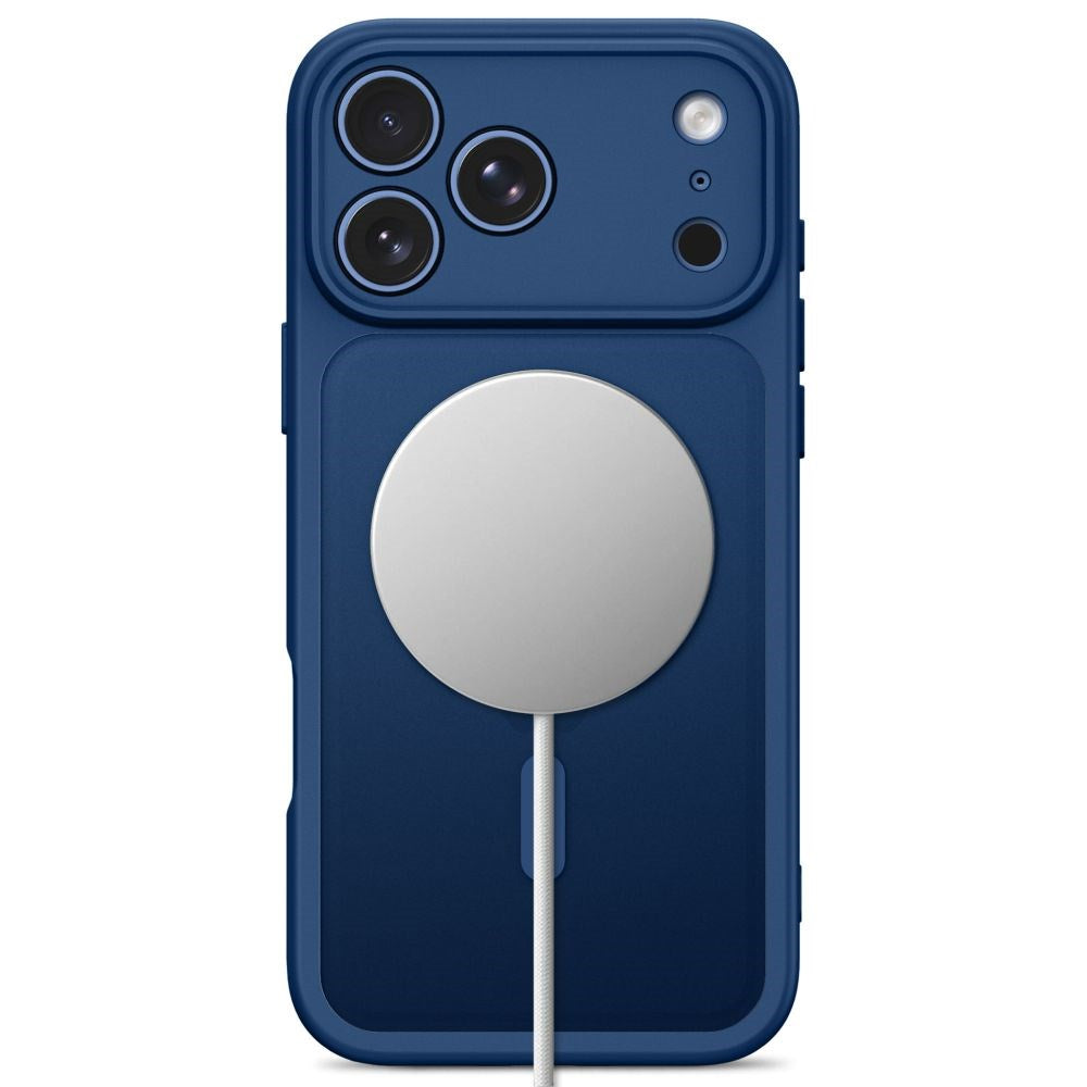 iPhone 17 Pro Max / 18 Pro Max Tech-Protect BasicMag Hybrid Deksel - MagSafe Kompatibel - Matt Mørkeblå