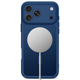 iPhone 17 Pro Max / 18 Pro Max Tech-Protect BasicMag Hybrid Deksel - MagSafe Kompatibel - Matt Mørkeblå