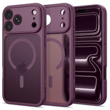 iPhone 17 Pro / 18 Pro Tech-Protect BasicMag Hybrid Deksel - MagSafe Kompatibel - Matt Rød